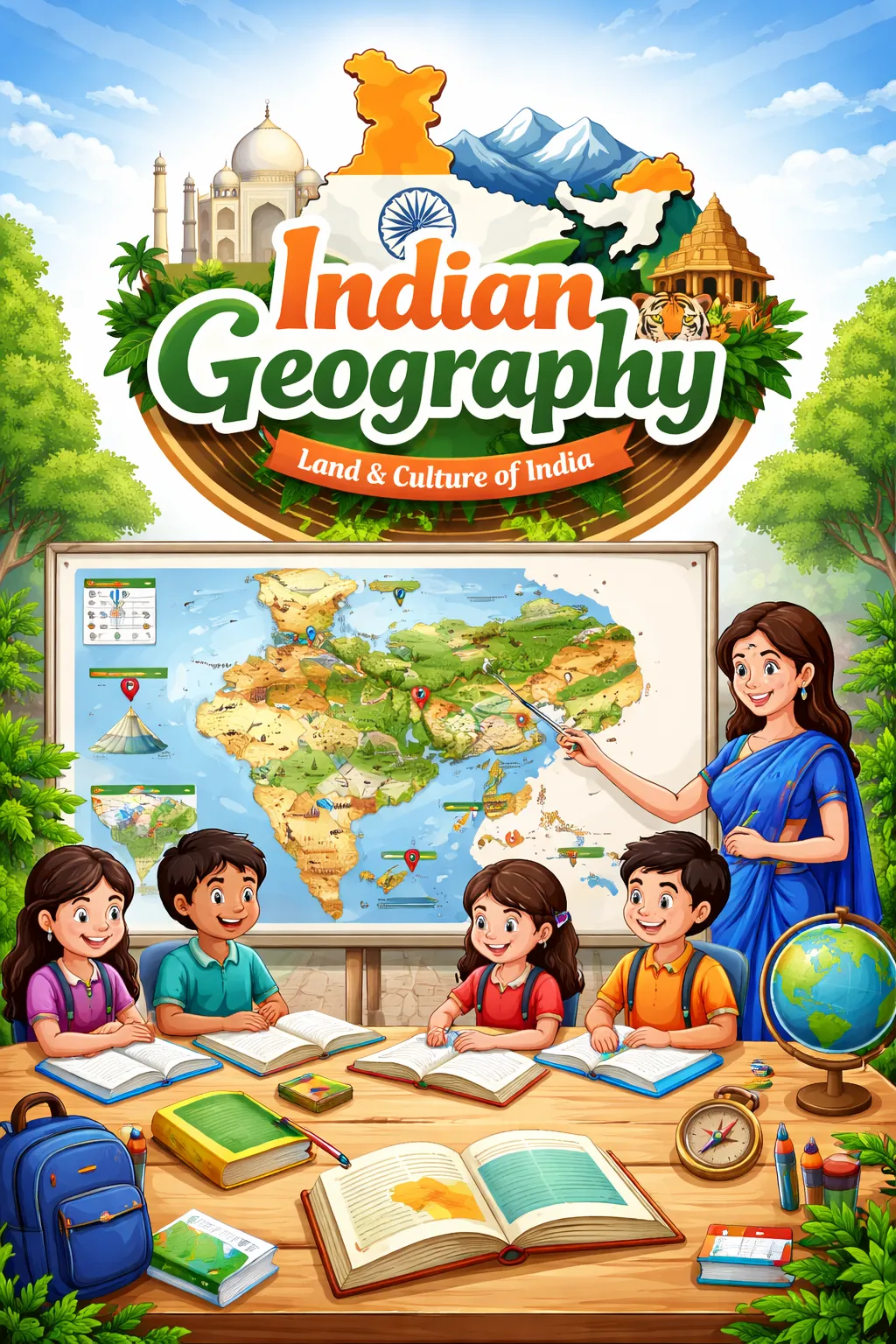 Indian Geography Cover